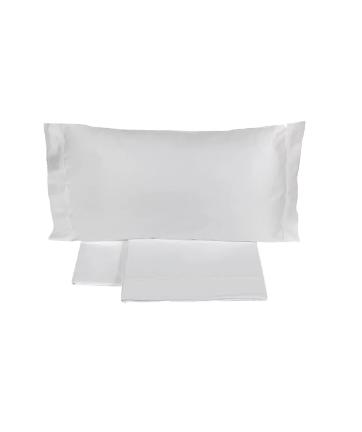fazzini-castello-completo-lenzuola-2-piazze-bianco-con-doppio-lenzuolo-teso image 1