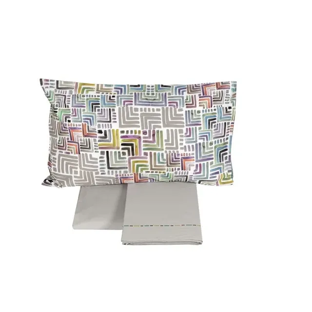 fazzini-geometrie-completo-letto-2-piazze-multicolor image 1