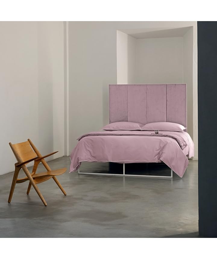 fazzini-deal-completo-lenzuola-2-piazze-rosa-bianco image 3