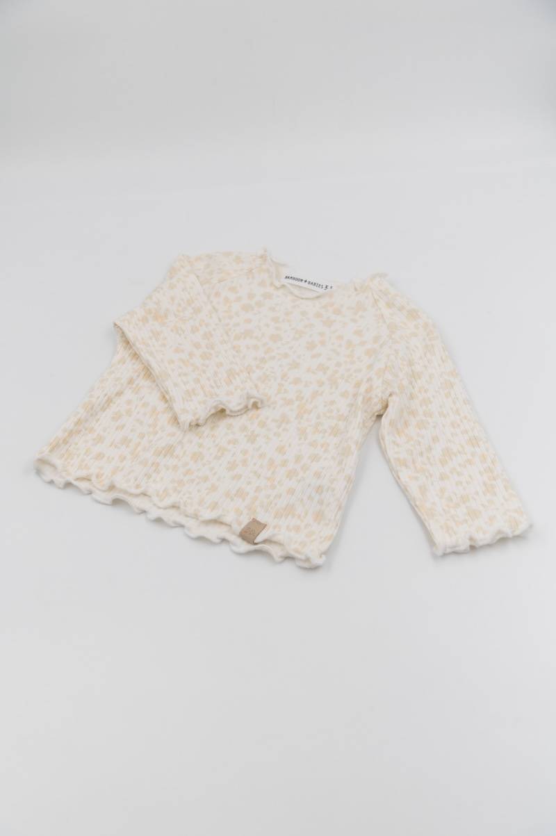 bamboom-t-shirt-maniche-lunghe-a-costine-print-petals-422 image 2