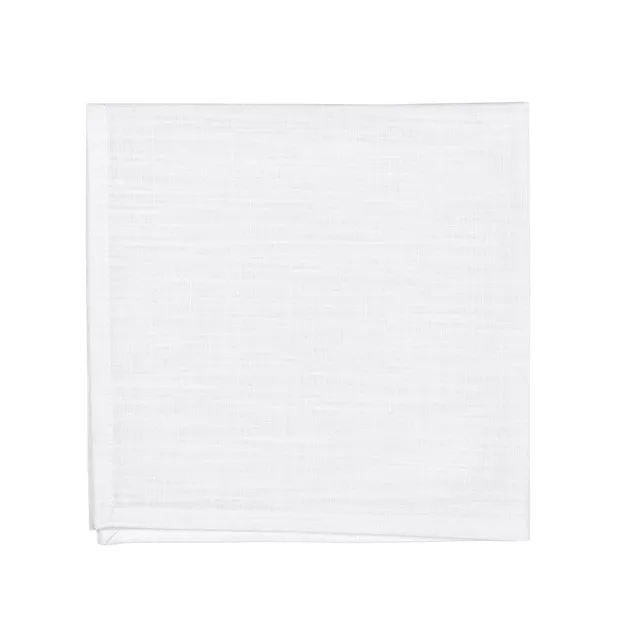 fazzini-sempre-set-4-tovaglioli-45x45-cm-bianco-in-cotone image 1