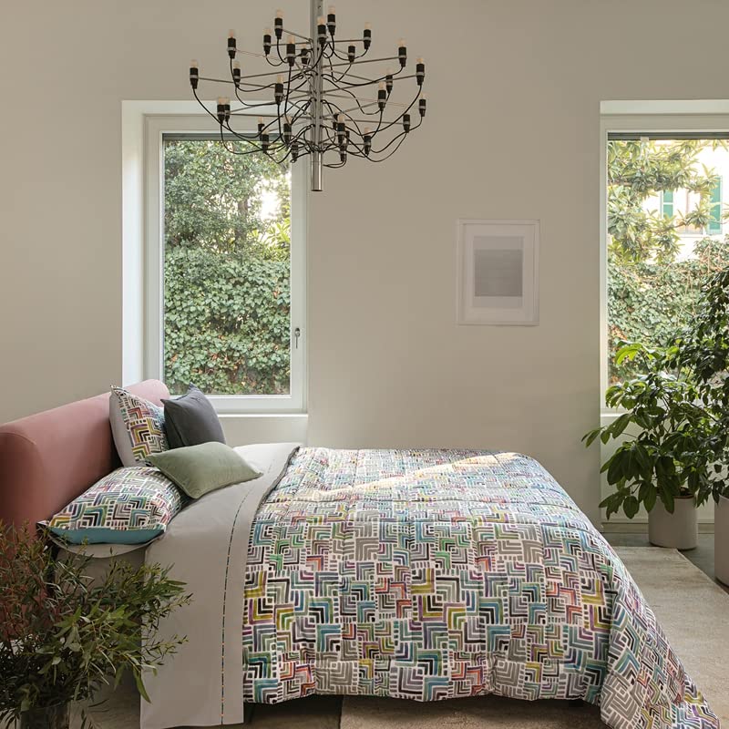 fazzini-geometrie-completo-letto-2-piazze-multicolor image 4