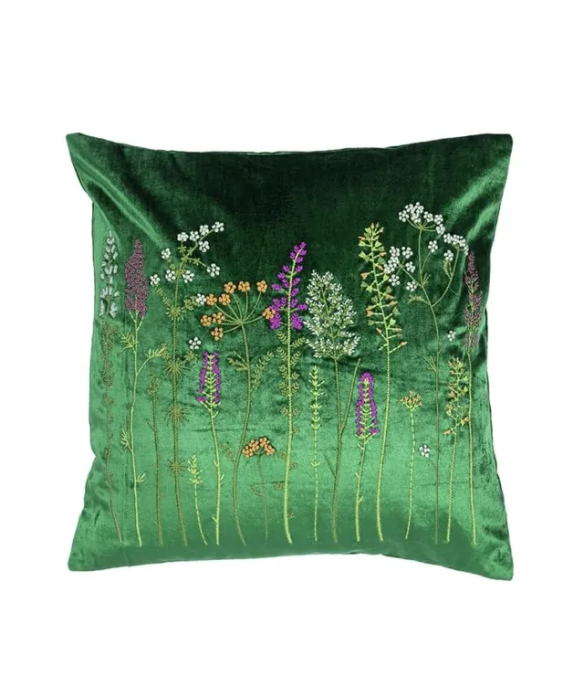 fazzini-botanical-cuscino-arredo-45x45-verde image 1