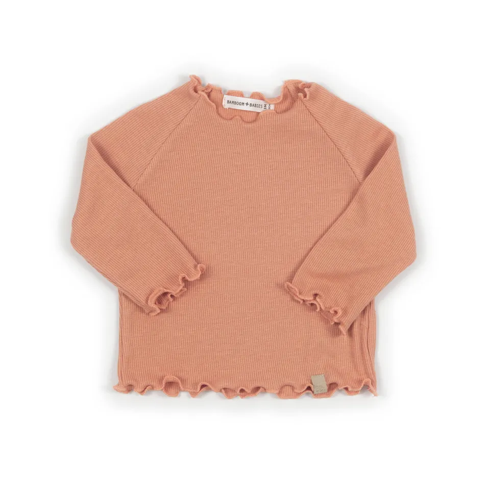 bamboom-shirt-bimba-maniche-lunghe-coral-276 image 1