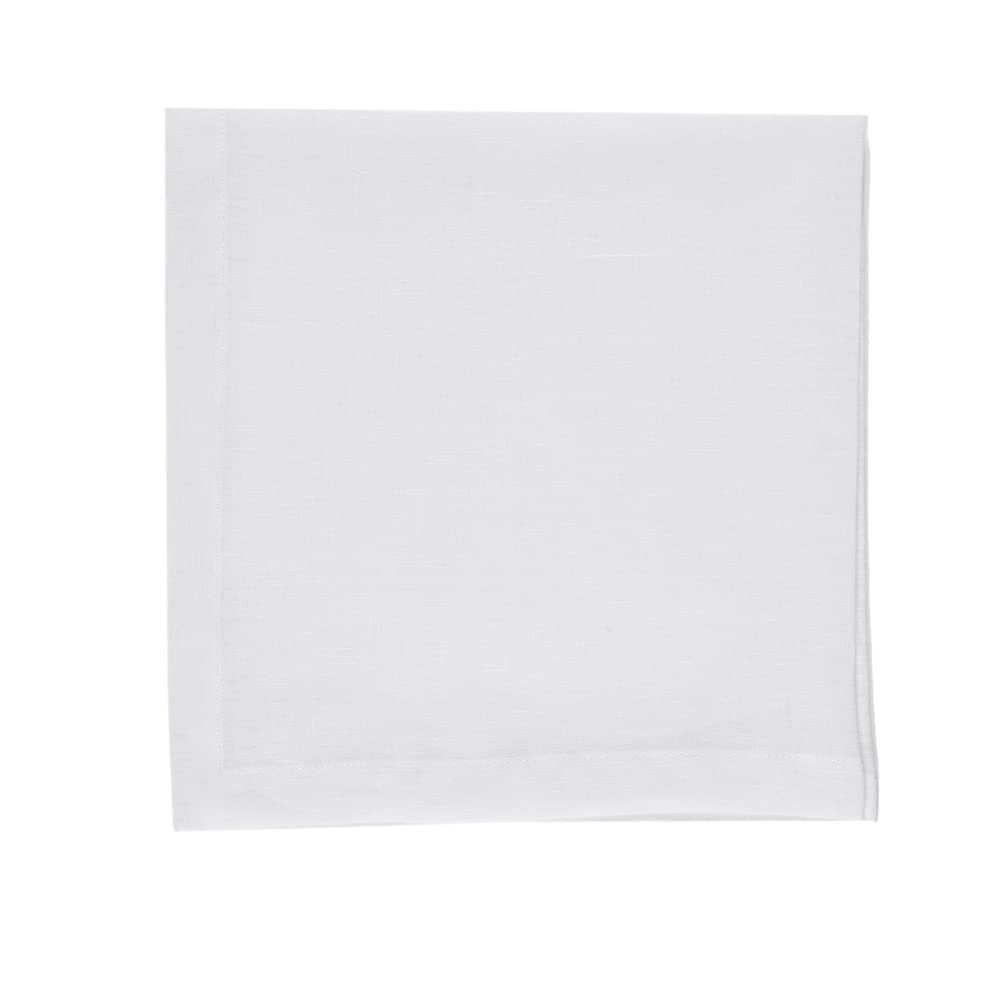 fazzini-soffio-set-4-tovaglioli-50x50-cm-bianco-in-lino image 1