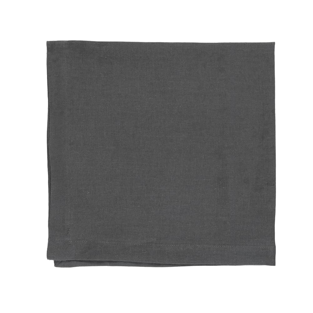 fazzini-soffio-set-4-tovaglioli-50x50-cm-piombo-scuro-in-lino image 1