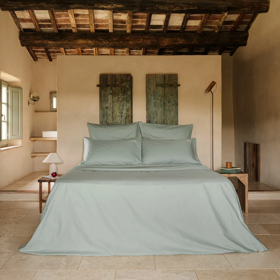 dalfilo-completo-lenzuola-in-percalle-di-cotone-100-made-in-italy image 1