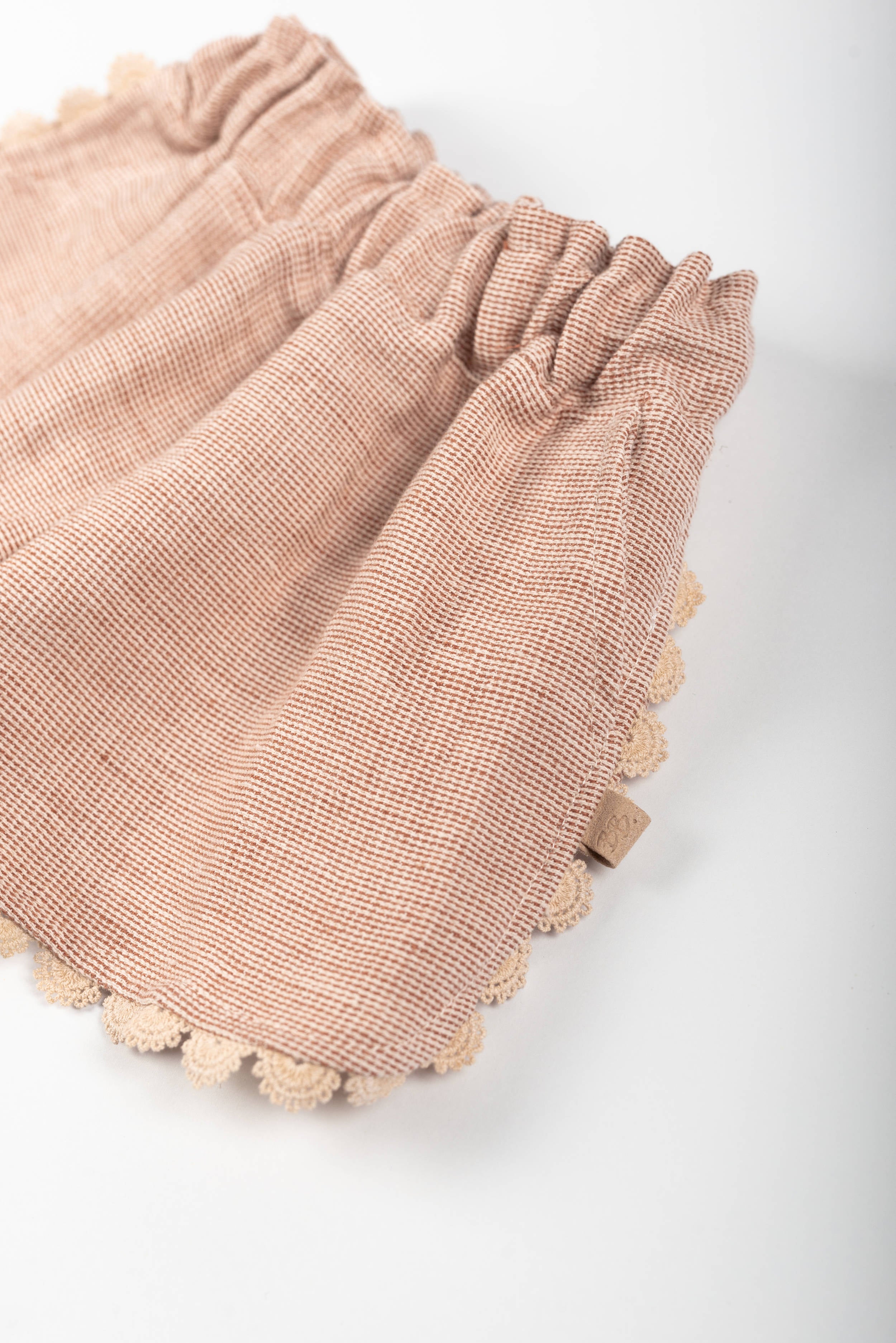 bamboom-short-bimba-con-bordino-coral-276-hemp-cotton image 2