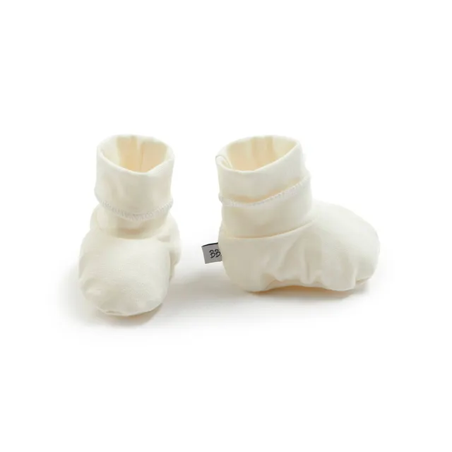 bamboom-pure-babbucce-neonato-panna-02 image 1
