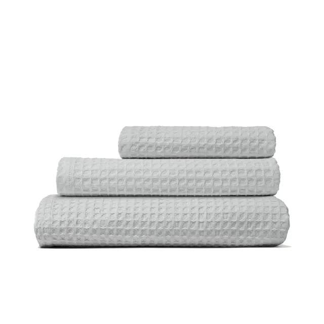 dalfilo-set-3-asciugamani-nido-d-ape-viso-mani-doccia-380-g-m2 image 1