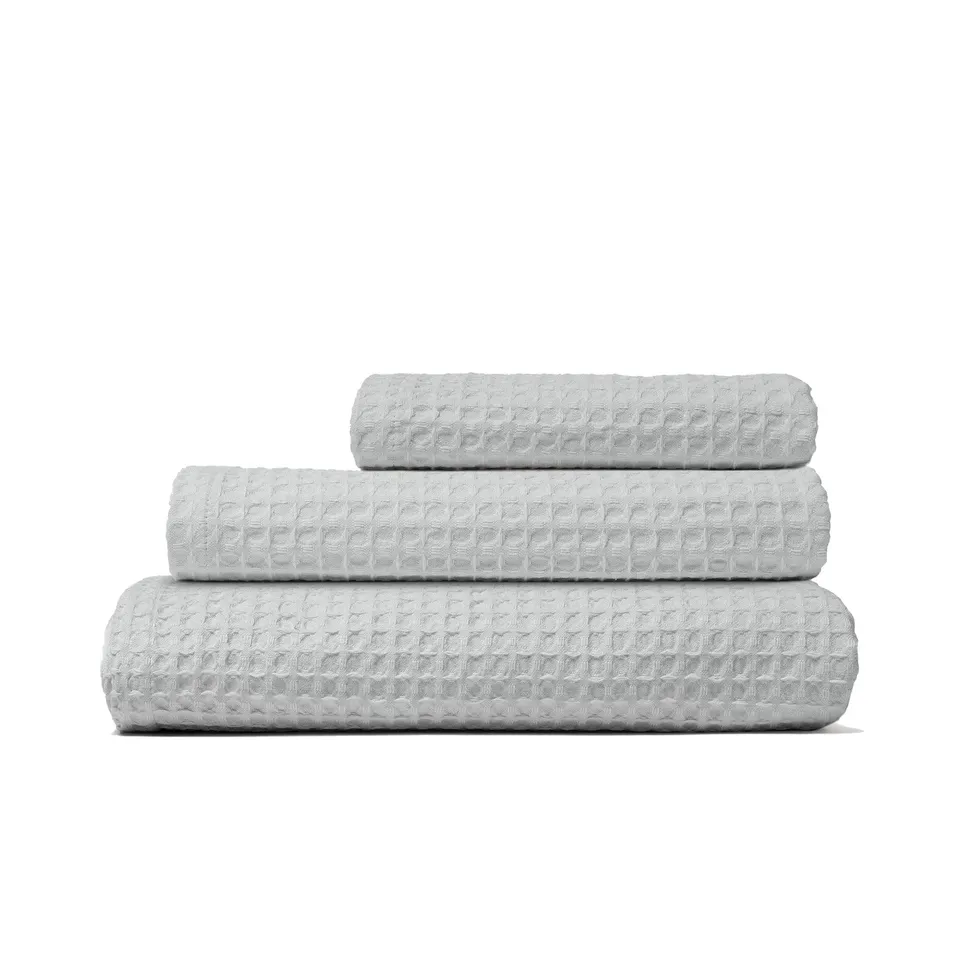 dalfilo-set-3-asciugamani-nido-d-ape-viso-mani-doccia-380-g-m2 image 1