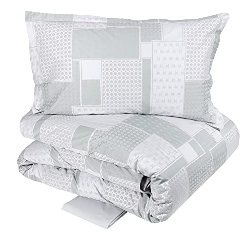 fazzini-cristalli-completo-copripiumino-2-piazze-grigio-perla image 2