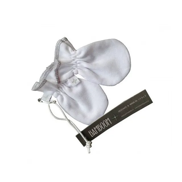 bamboom-pure-guanti-antigraffio-neonato-bianco-01 image 1