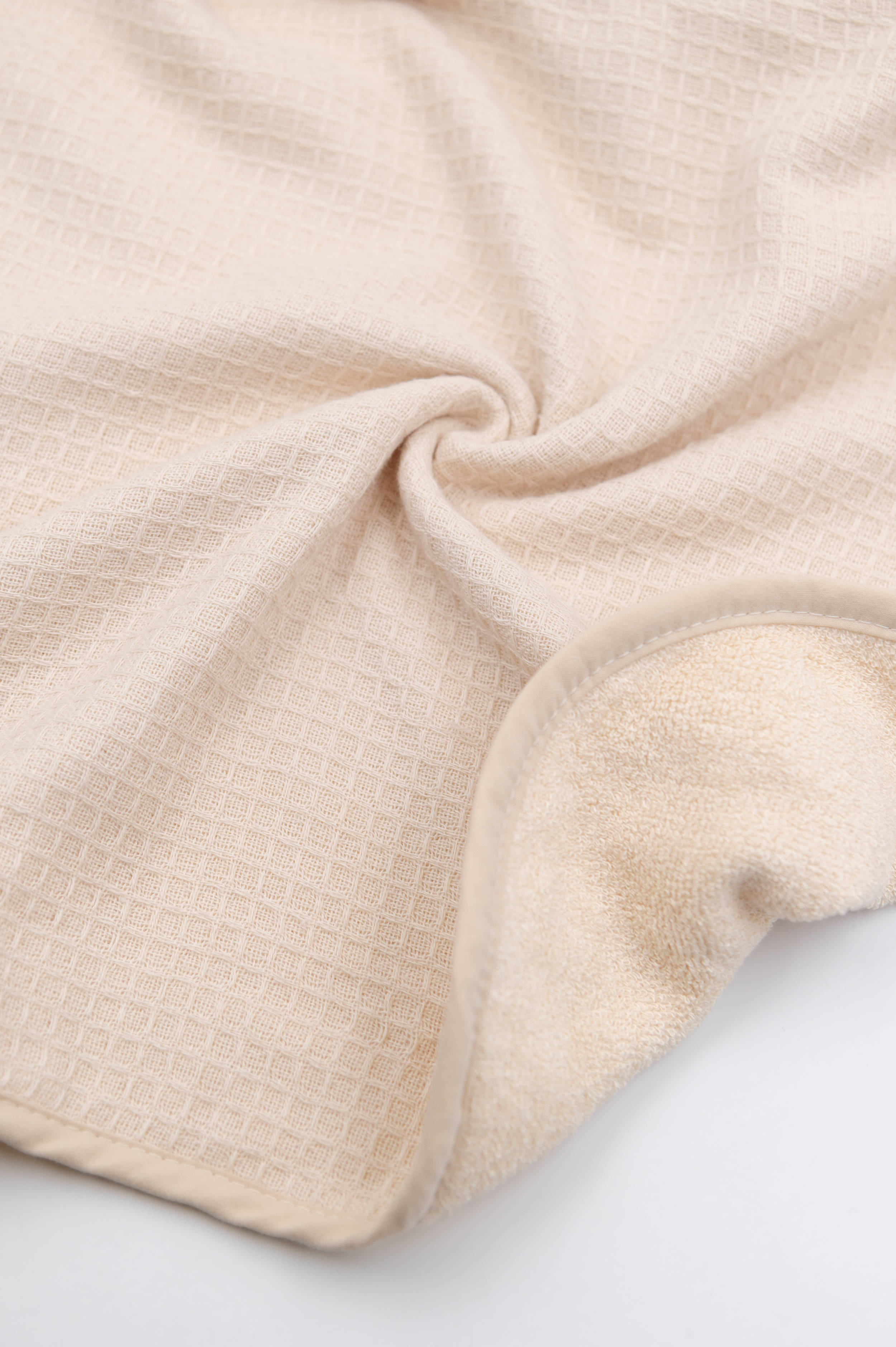 bamboom-bagno-duo-waffle-warm-white-345-accappatoio-guanto image 3
