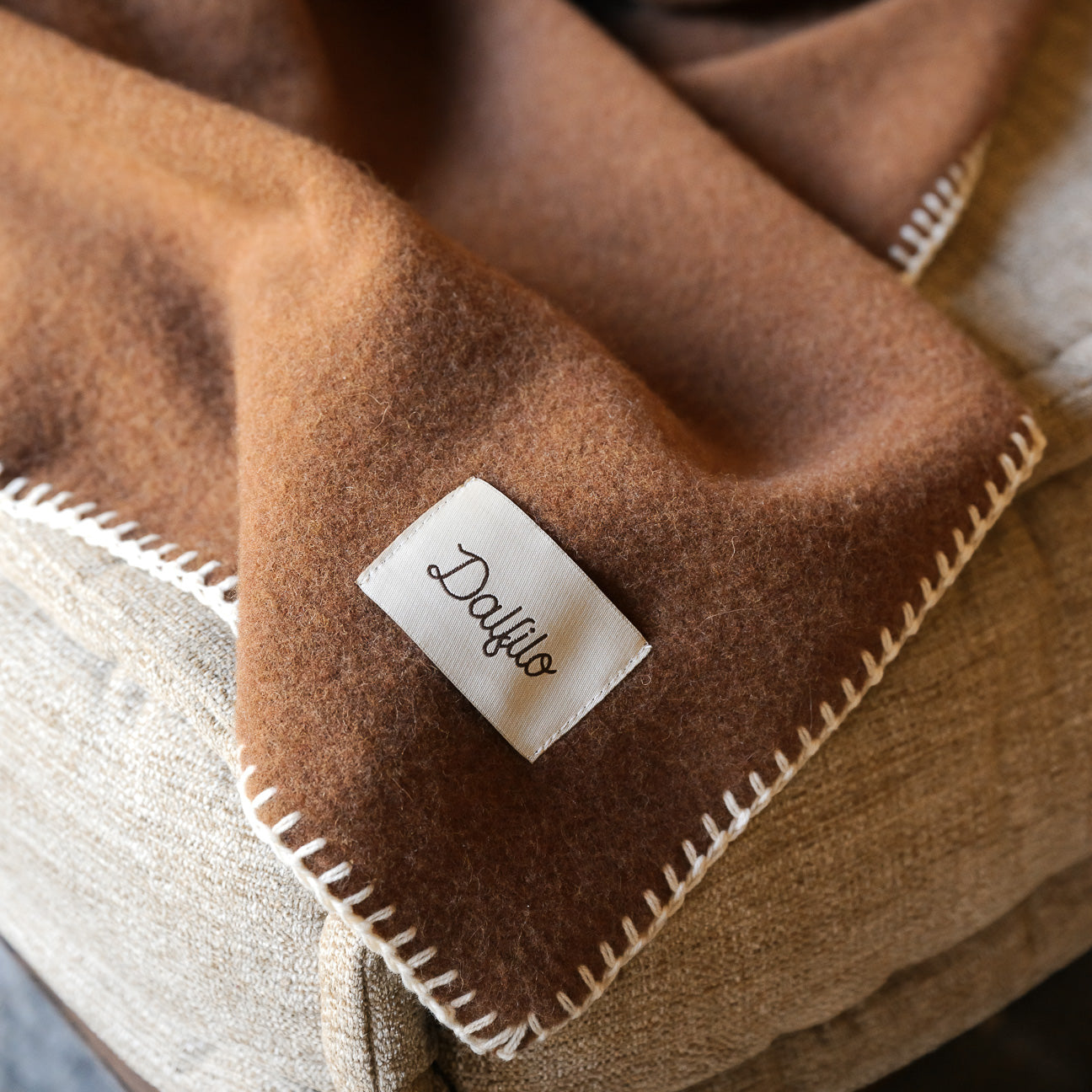 dalfilo-plaid-in-lana-130x180-cm-punto-cavallo-beige image 3