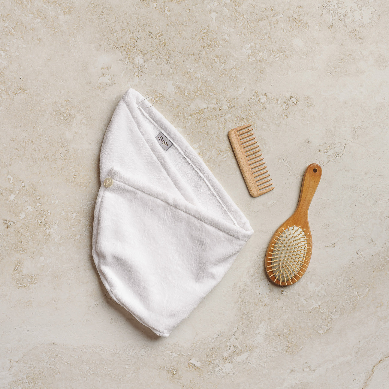 dalfilo-turbante-superior-in-cotone-450-g-m2-70x30-cm-con-bottone image 1