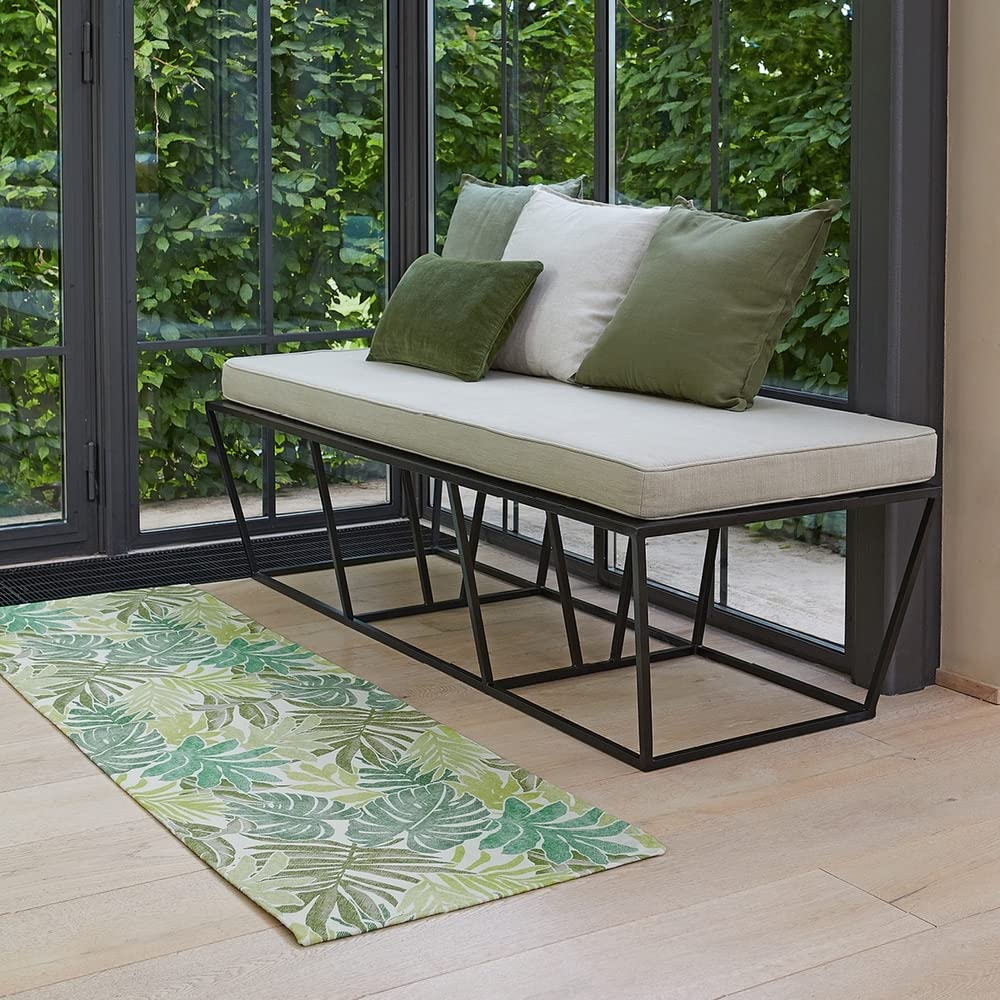 fazzini-textures-tappeto-58x180-cm-verde-antiscivolo image 2