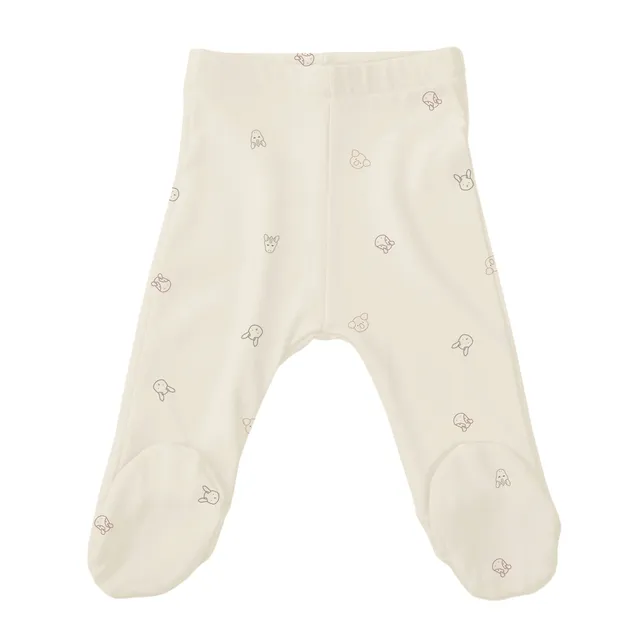 bamboom-pantaloncino-neonato-con-piedi-pure-animal-friends-236 image 1