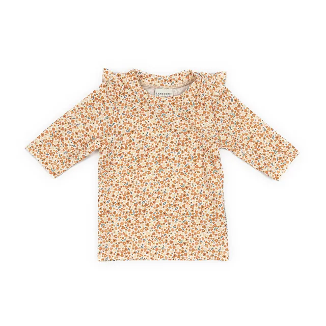 bamboom-t-shirt-mare-maniche-3-4-uv50-bimba-rosy-garden-432 image 1