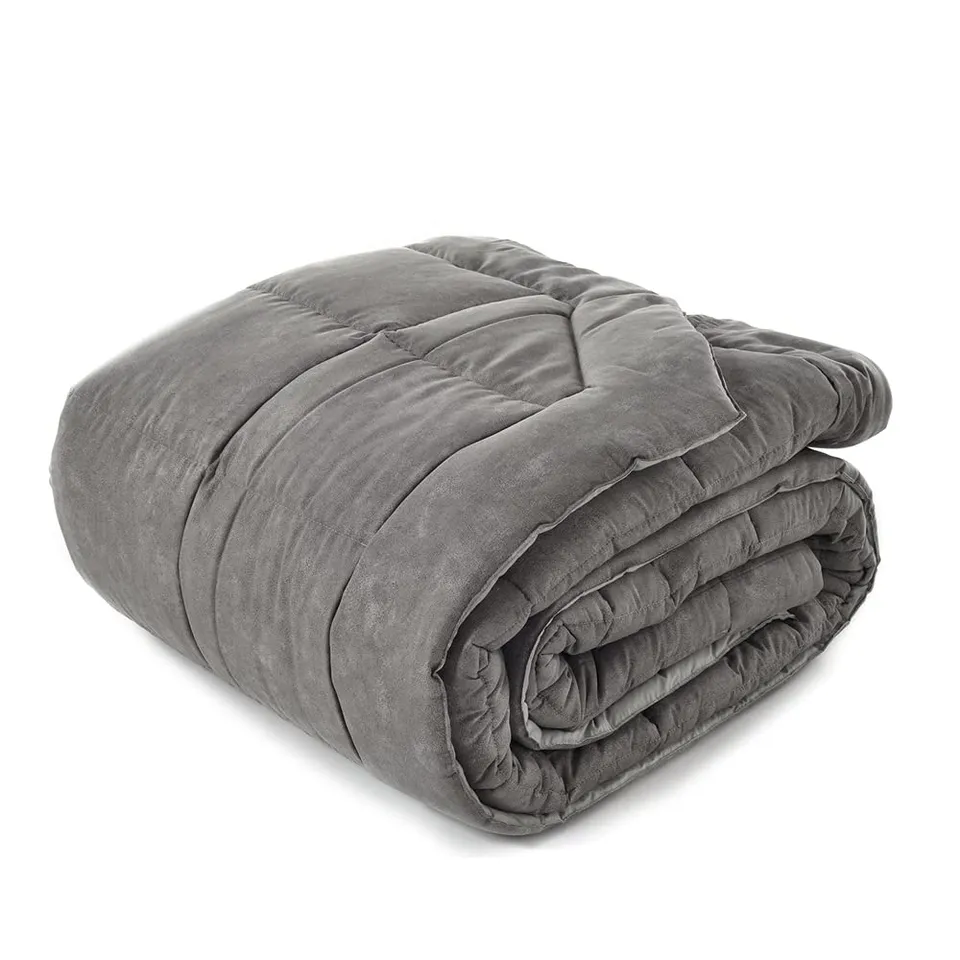 fazzini-galuchat-trapunta-2-piazze-grigia-270x270-cm-in-percalle-di-puro-cotone image 1