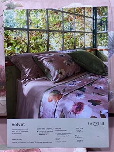 fazzini-velvet-completo-lenzuola-2-piazze-in-raso-300tc-rosa image 6