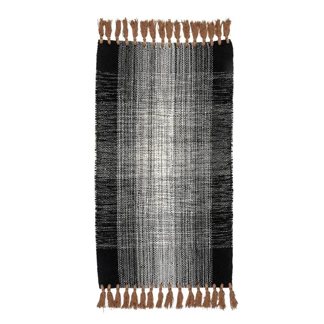fazzini-sale-e-pepe-tappeto-in-cotone-tessuto-a-mano-60x110-cm-caramello image 1