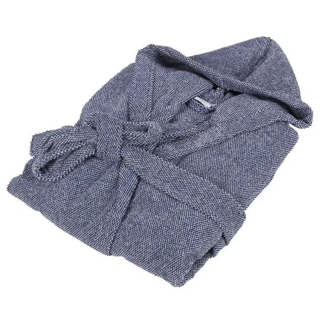 fazzini-sale-e-pepe-accappatoio-con-cappuccio-spugna-cotone-500-gr-m2-taglia-m image 1