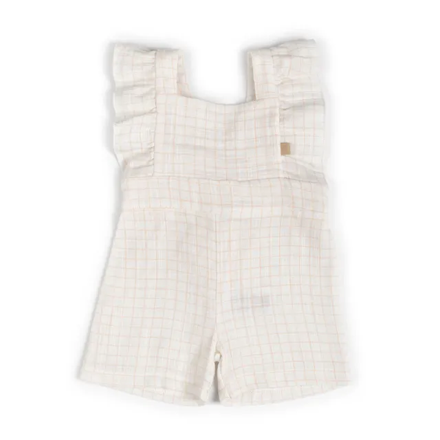 bamboom-salopette-bimba-square-white-pink-278 image 1