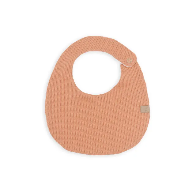 bamboom-bavaglino-bib-coral-276-in-jersey-waffle image 1