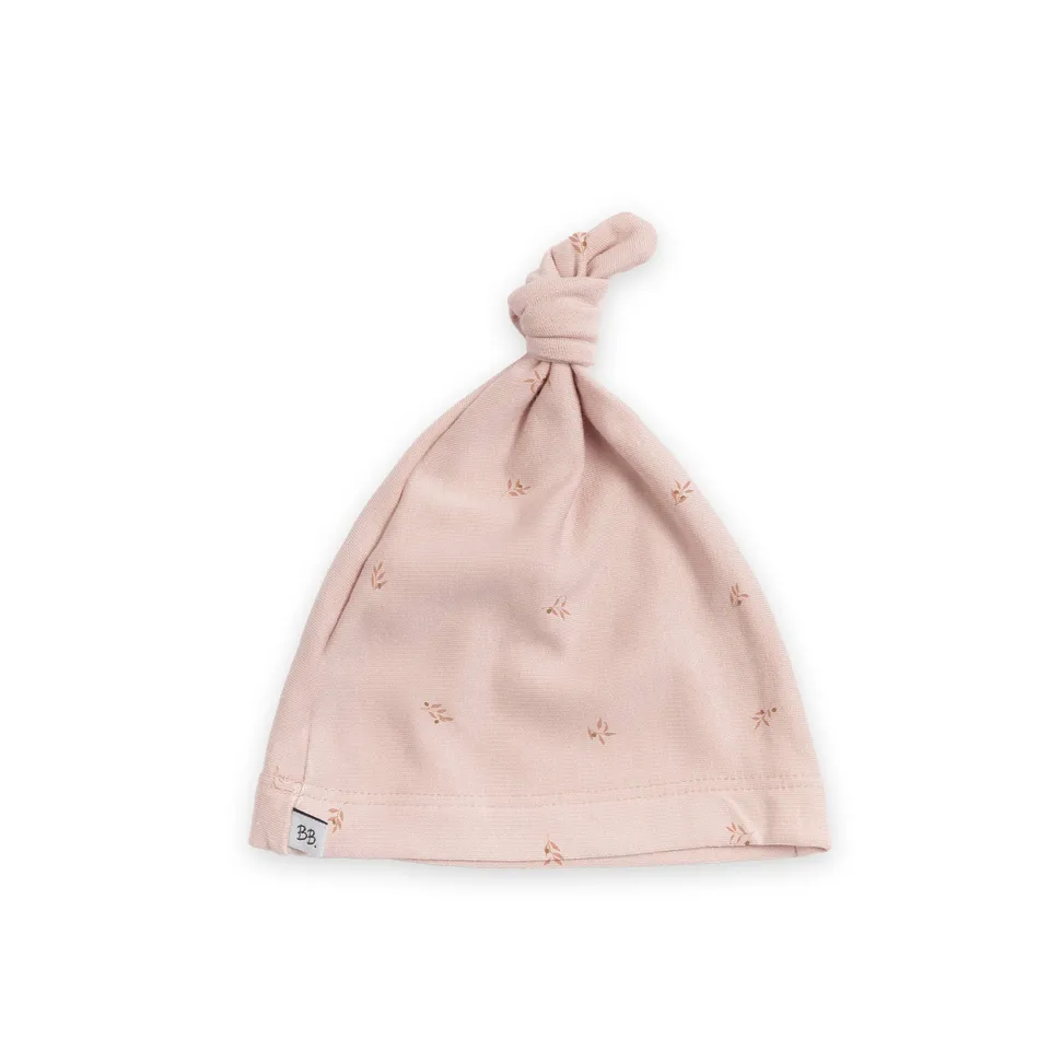 bamboom-cappellino-neonato-con-nodo-pure-olives-413 image 1