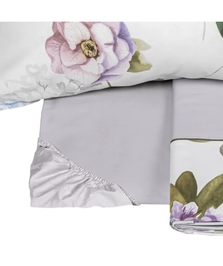 fazzini-camelia-completo-lenzuola-2-piazze-grigio-perla-ipoallergenico image 1