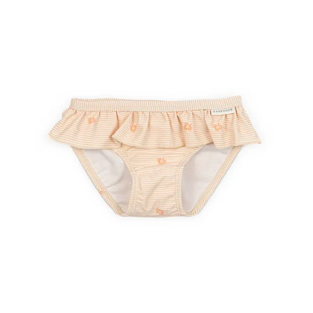 bamboom-costume-da-bagno-uv50-bimba-stripe-and-leaves-433 image 1