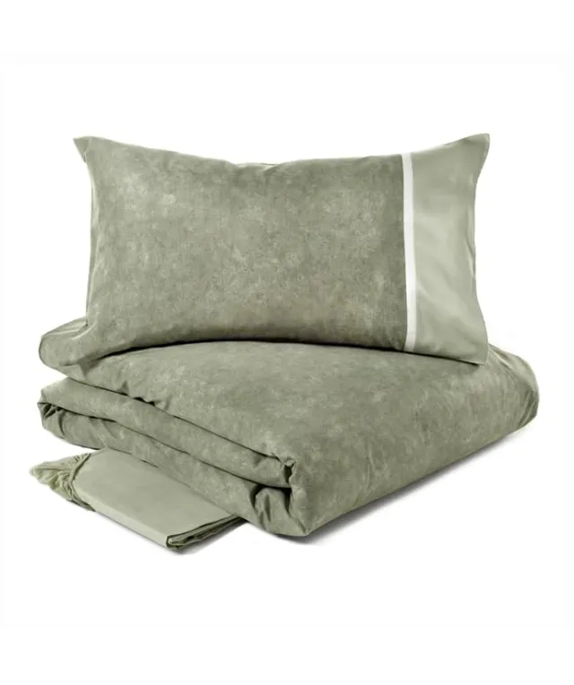 fazzini-galuchat-completo-copripiumino-2-piazze-verde image 1