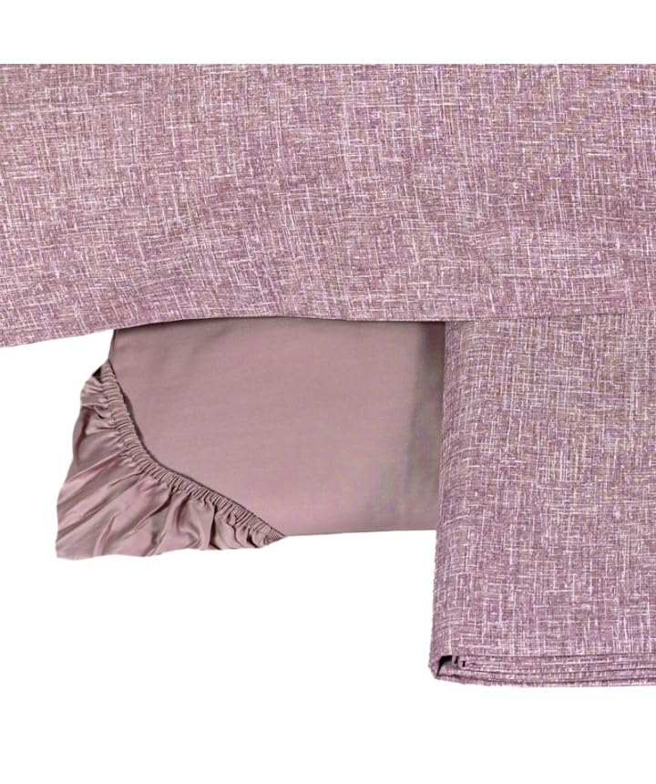 fazzini-baco-completo-lenzuola-2-piazze-rosa image 2