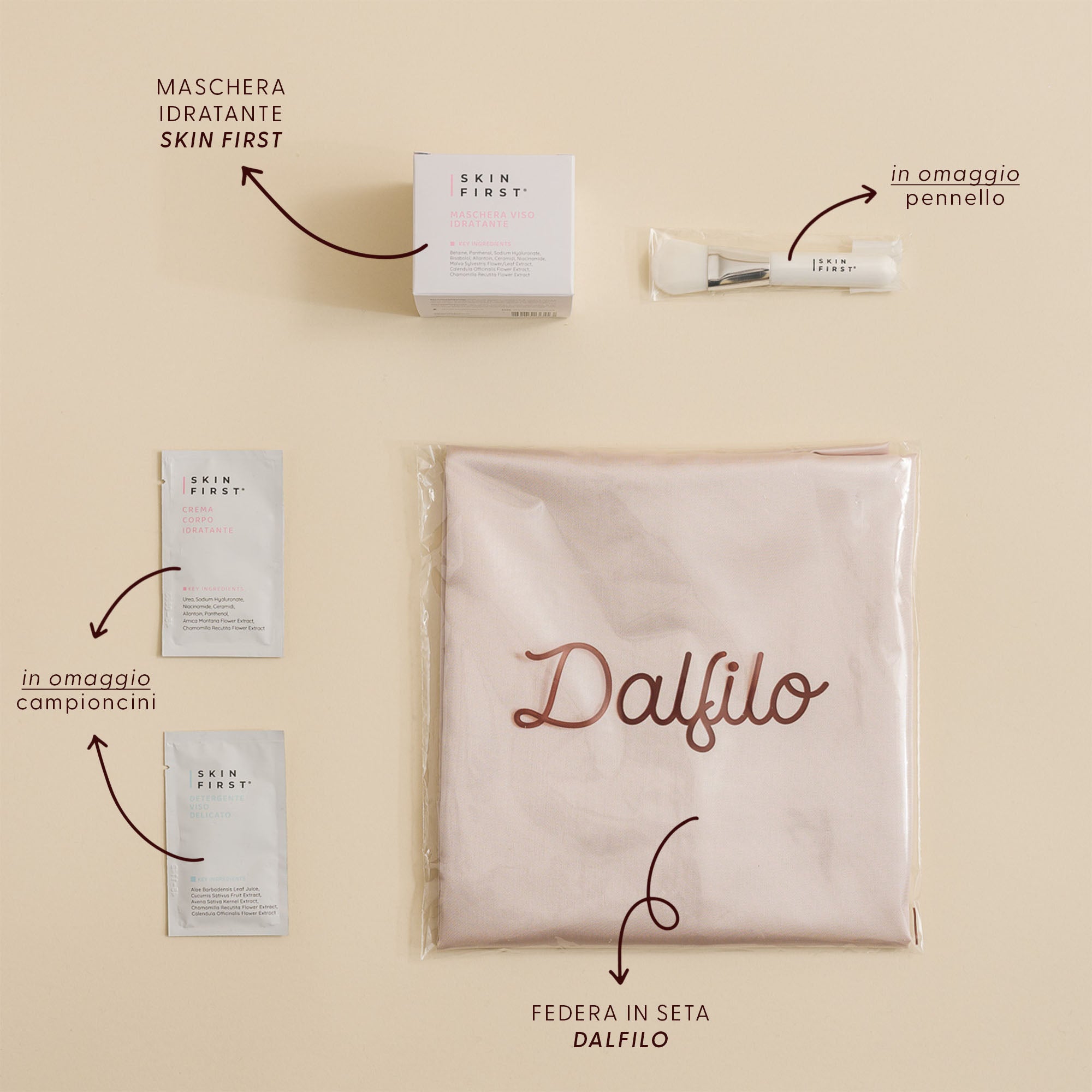 dalfilo-kit-beauty-routine-san-valentino-federa-seta-rosa-ciliegio-maschera-skin image 6