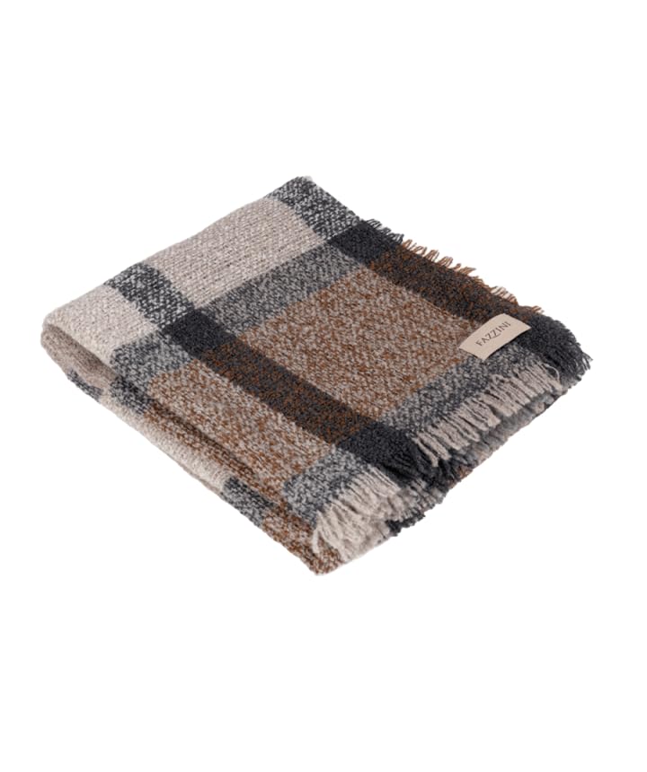 fazzini-boucl-plaid-reversibile-130x170-cammello-marrone image 2