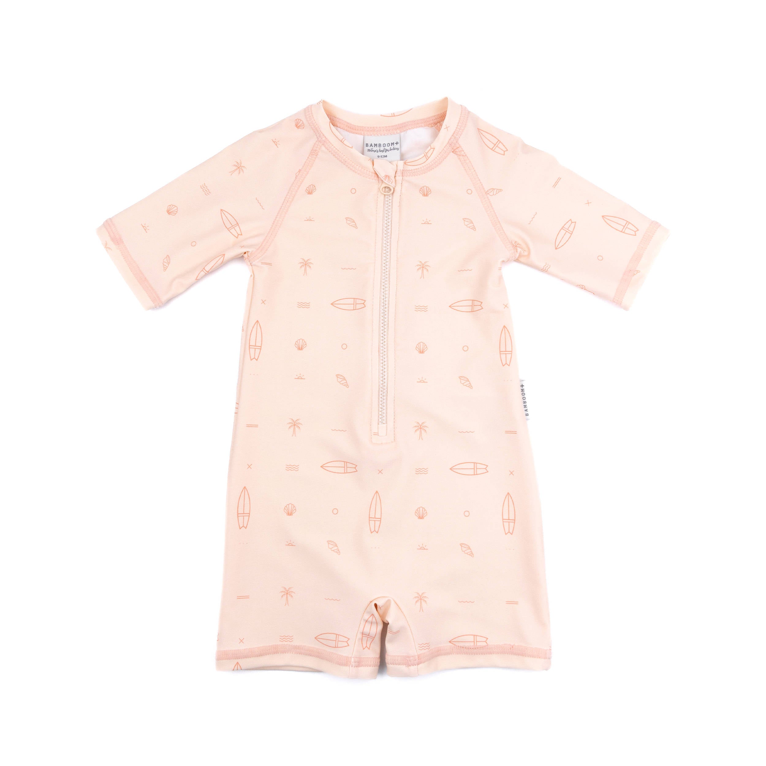 bamboom-tutina-da-mare-uv50-unisex-surf-print-girl-235-con-zip image 1