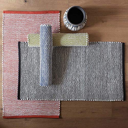 fazzini-dots-tappeto-cotone-60x110-blu image 4