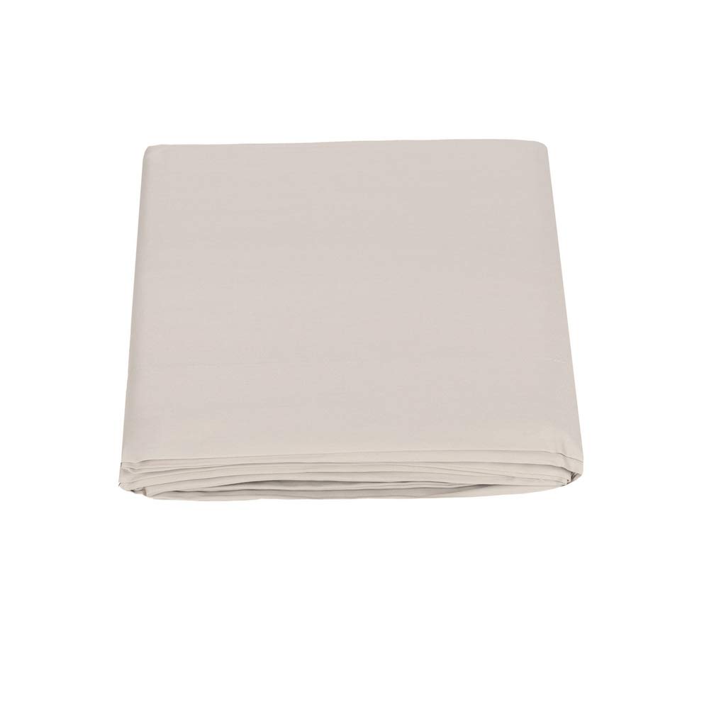 fazzini-trecento-lenzuolo-sopra-2-piazze-in-cotone-torrone-260x295-cm image 1