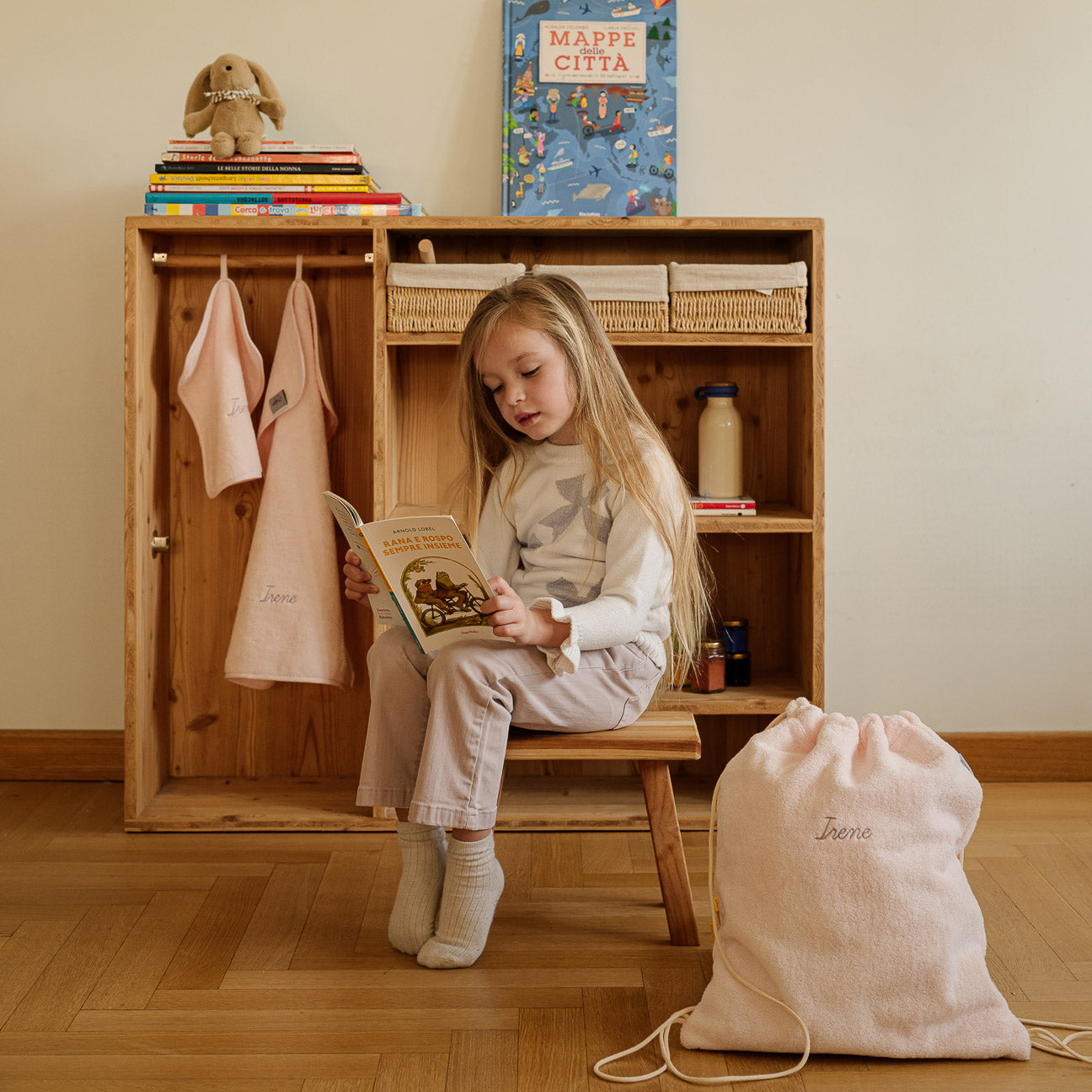 dalfilo-set-asciugamani-bimbi-2-pezzi-30x30-40x60 image 3