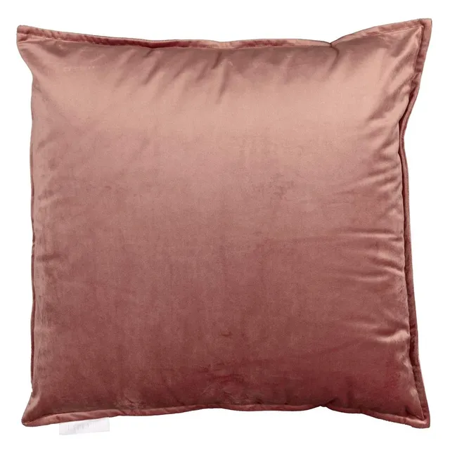fazzini-fascino-cuscino-arredo-50x50-cm-velluto-corallo-sfoderabile image 1