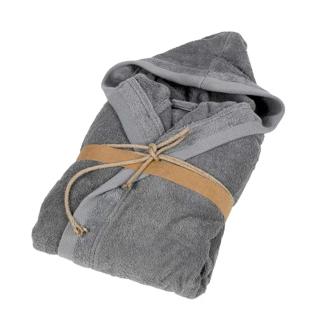 fazzini-losanghe-accappatoio-con-cappuccio-unisex-in-puro-cotone-400-g-mq image 1