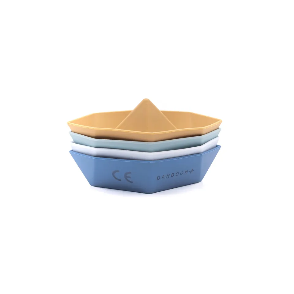 bamboom-barchette-per-bagnetto-gioco-silicone-blu-07 image 1