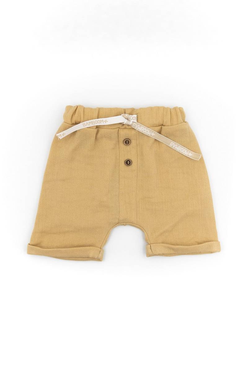bamboom-short-bimbo-in-muslin-cammello-62 image 1