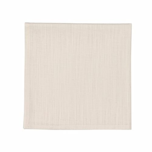 fazzini-sempre-set-4-tovaglioli-45x45-cm-avorio-puro-cotone image 2