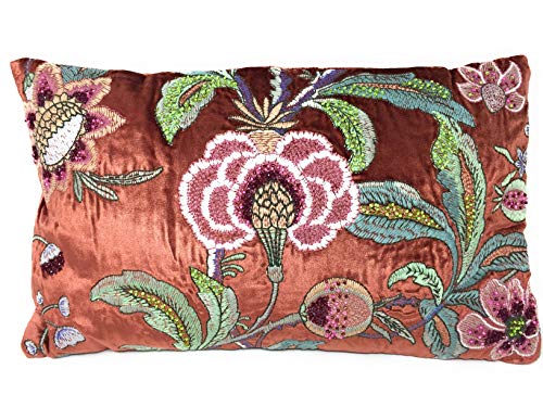 fazzini-windsor-cuscino-arredamento-velluto-30x50-corallo-66 image 7