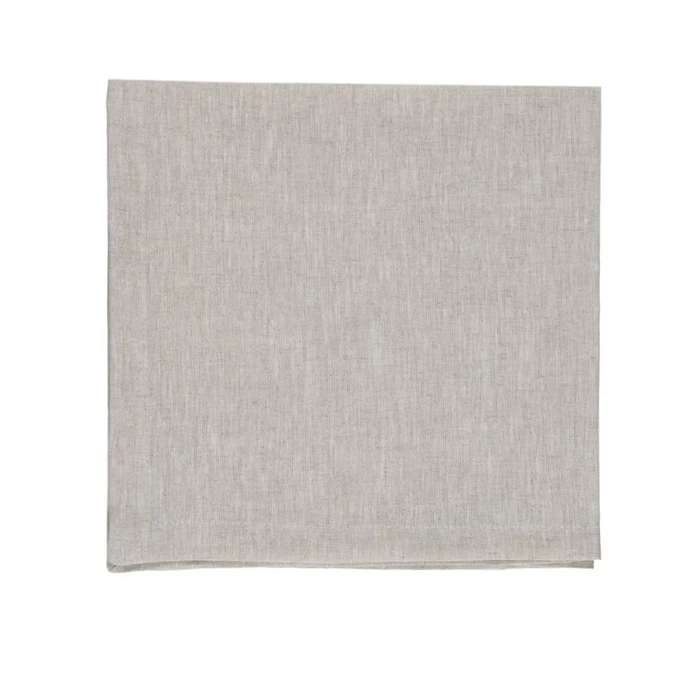fazzini-soffio-set-4-tovaglioli-50x50-cm-naturale-brown-in-lino image 1