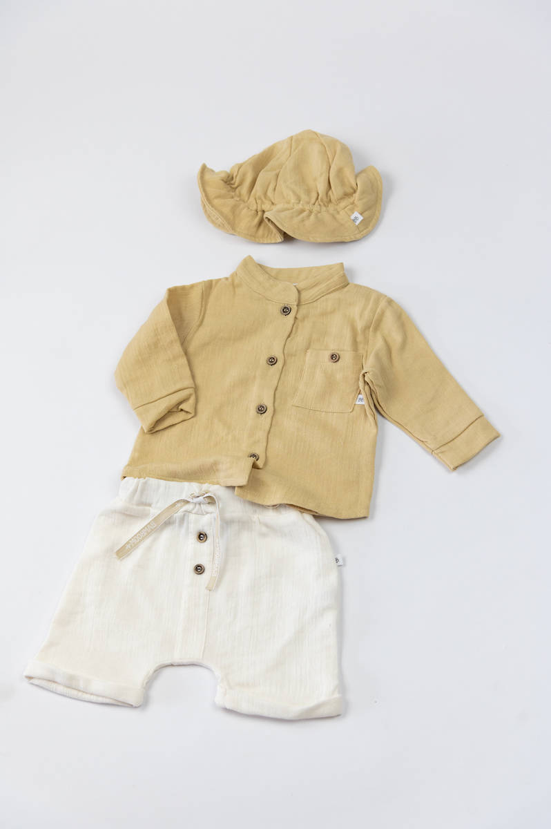 bamboom-short-bimbo-muslin-bianco-61 image 2