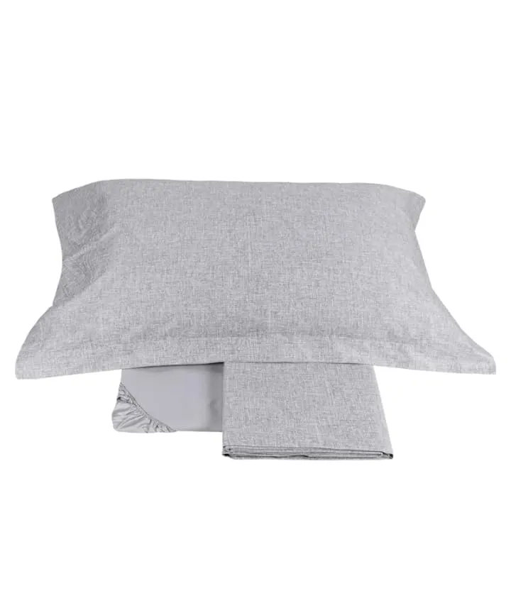 fazzini-baco-completo-lenzuola-matrimoniale-raso-cotone-300tc-perla image 1