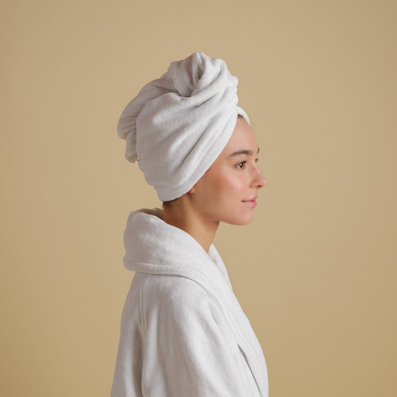dalfilo-turbante-superior-in-cotone-450-g-m2-70x30-cm-con-bottone image 2